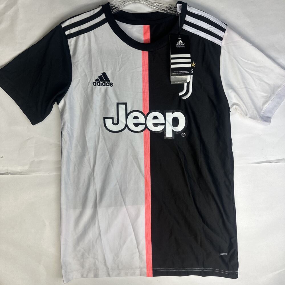 Adidas Juventus 2019/20 Home Soccer Jersey Men’s size (S)Ronaldo #7 Jeep